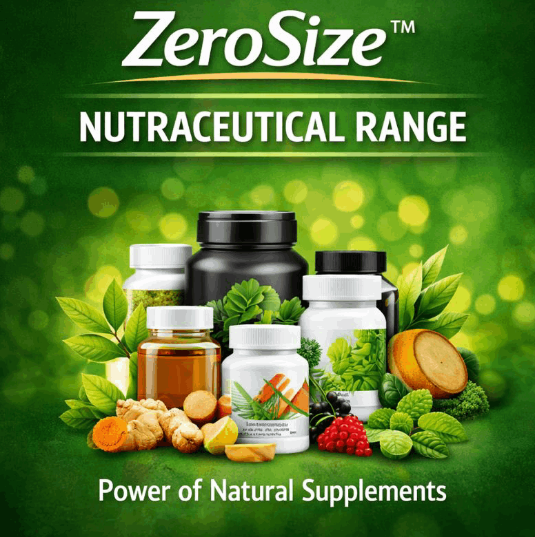 FAT LOSS WITH ZeroSize Tm logo for branding IN 1:1 FORMAT